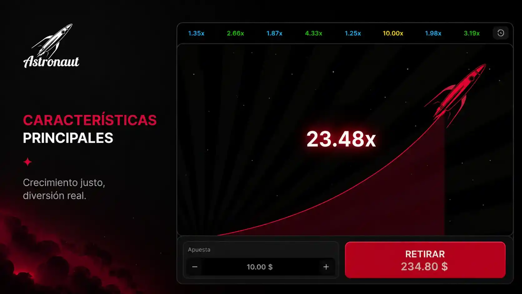 Características principales del juego