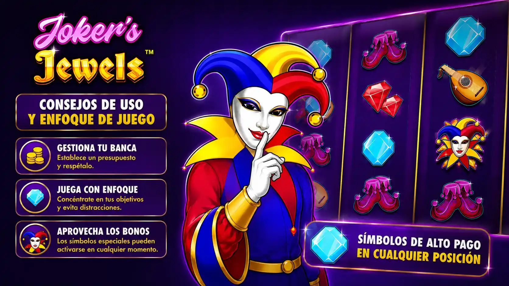 Consejos de uso y enfoque de juego