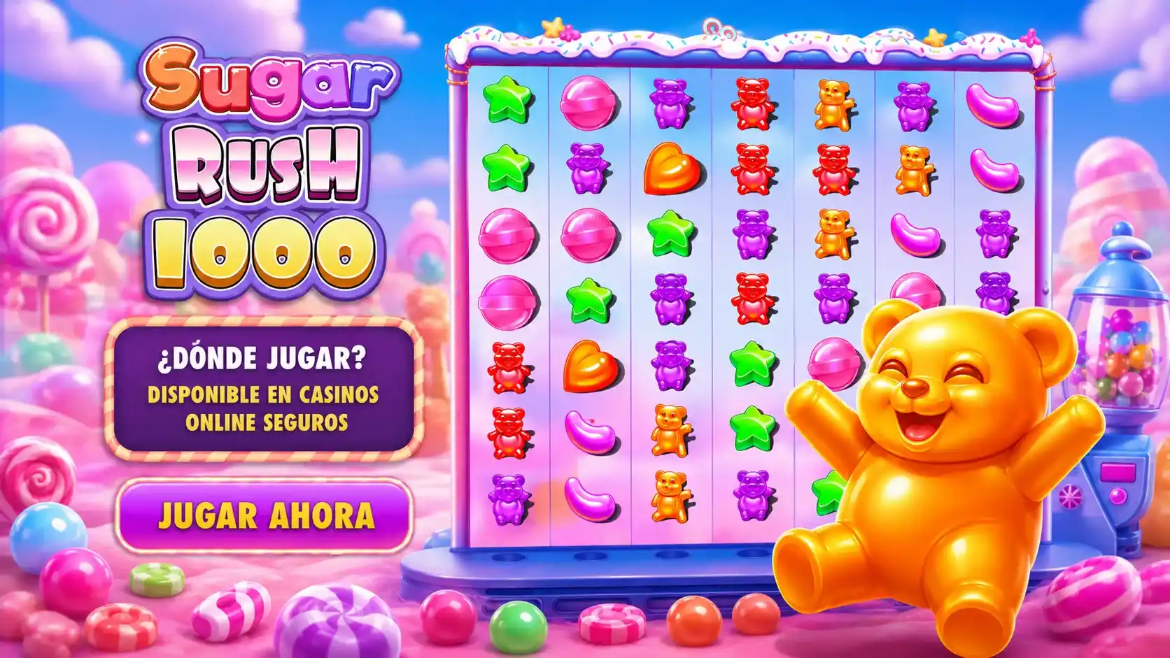 Dónde jugar a Sugar Rush 1000