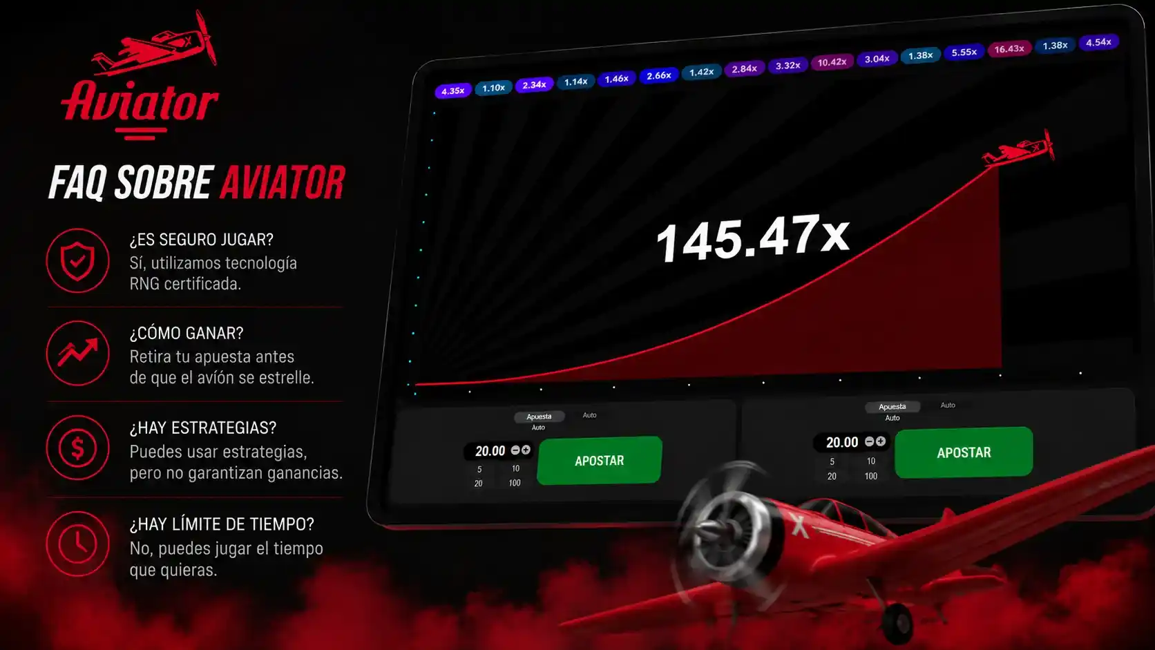 FAQ sobre Aviator