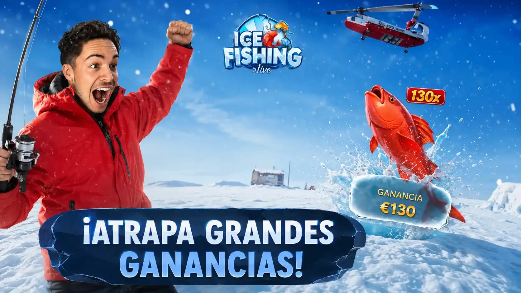 Ice Fishing: guía del crash game, RTP y cómo jugar