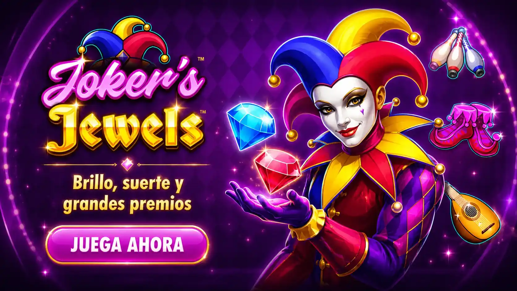 Joker’s Jewels Slot Games: guía, mecánica y RTP
