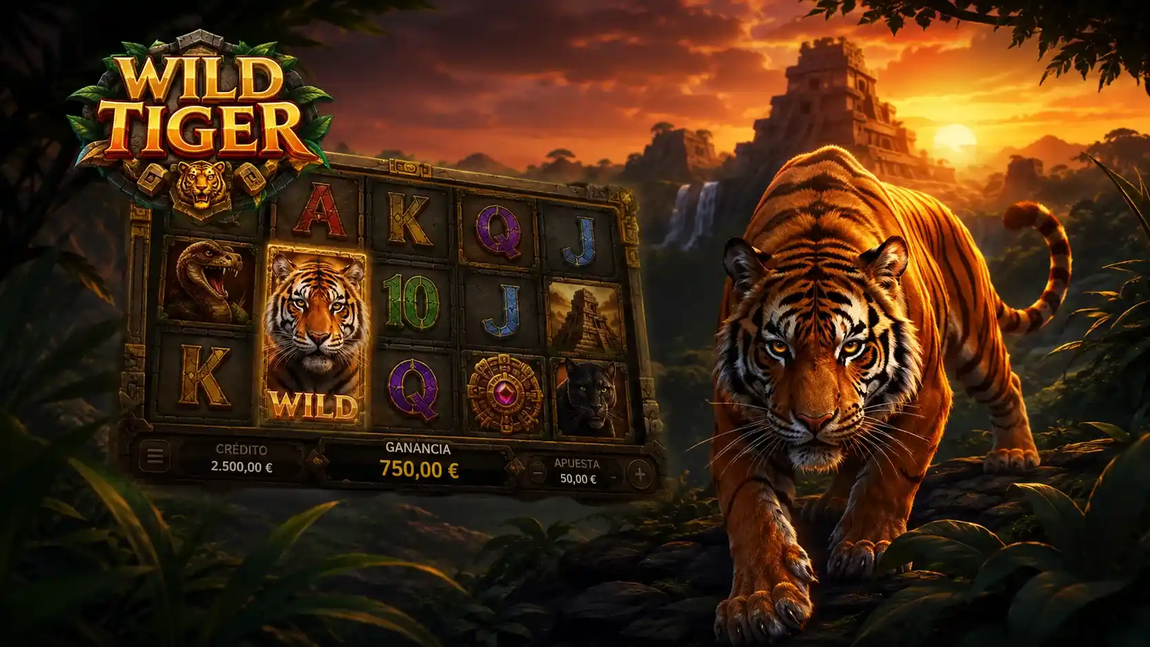 Wild Tiger Slot Games: guía, mecánica y funciones